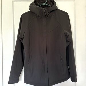 Kirkland Soft Shell Fleece Lined Jacket Black Small Hooded